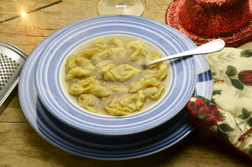 Tortellini in brodo Talianska kuchyňa Cucina italiana Expo 2015