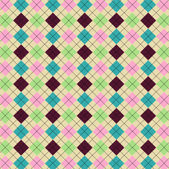 Patrón textil retro