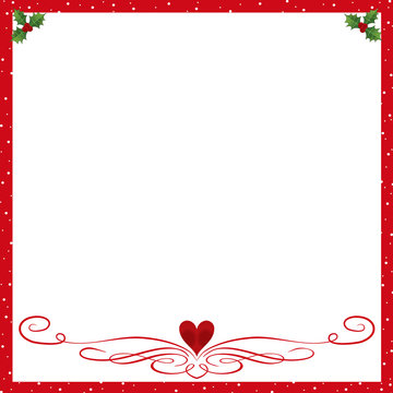 Christmas Background for a Holiday Invitation or Wishes