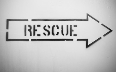 Rescue sign