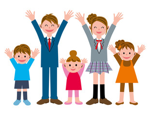 おめでとう　5人