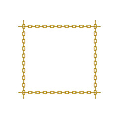 Chain in shape of square