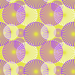 Seamless pattern circles ornamental background