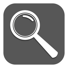 Magnifier Glass. Search icons. Vector
