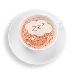 Kaffee mit Traumblase
