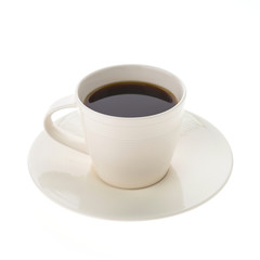 Black coffee cup
