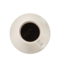Black coffee cup