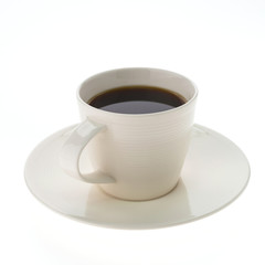 Black coffee cup