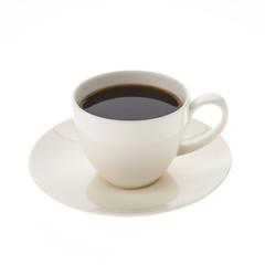 Black coffee cup