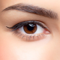 Obraz premium Makijaż oczu kobiety