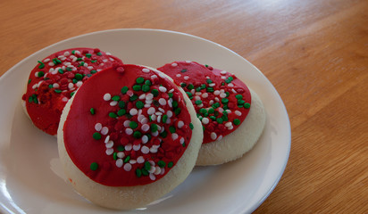 Festive cookies