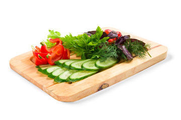 Vegetable plate