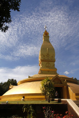 goldener Tempel in Asien