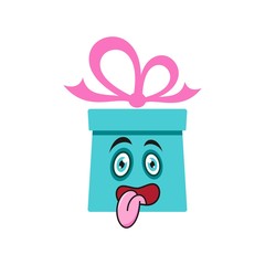 Gift box cartoon