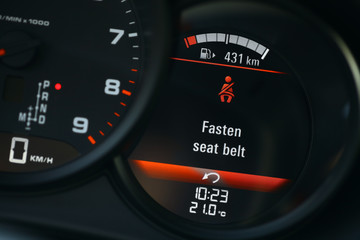 Fototapeta premium Seat belt icon
