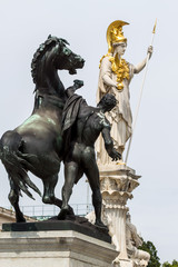 Obraz premium Österreich, Wien, Parlament