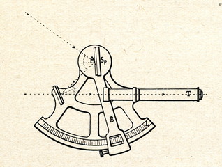 Scheme of sextant