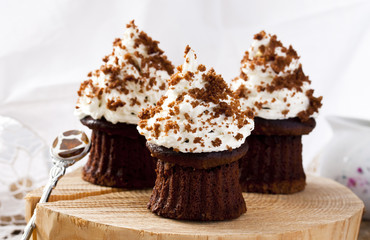 cupcakes with creamcheese and butter cream