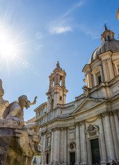 Fototapeta na wymiar Italien, Rom, Piazza Navona