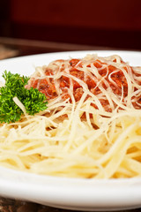 pasta with meat