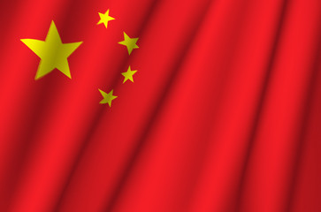 Fabric Flag of China