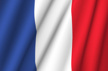 Fabric Flag of France