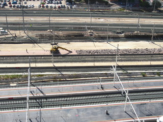 railway track works
