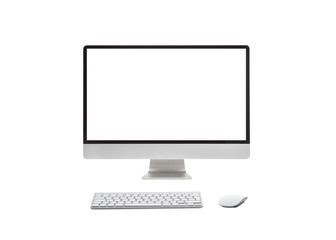 Desktop computer with wireless keyboard and mouse