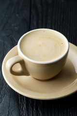 Cup of cappuccino