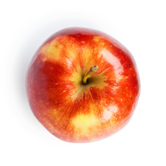 Red apple closeup