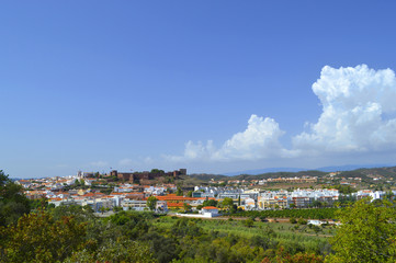 Silves city in the Algarve, Portugal