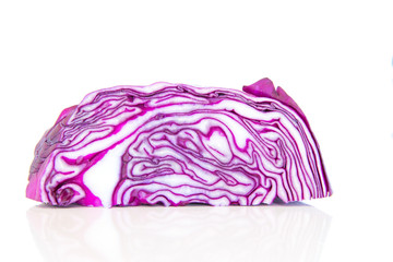 Obraz premium Rotkohl geschnitten
