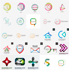 Collection of abstract universal logos