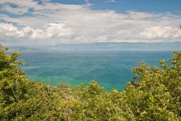 Ohrid Lake in Macedonia