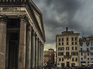 Fototapeta na wymiar the Pantheon in Rome