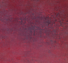 red background