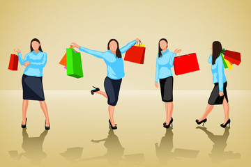 Obraz premium shopping