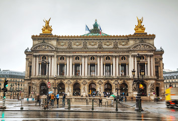 Fototapeta premium Palais Garnier (Opera Narodowa) w Paryżu, Francja