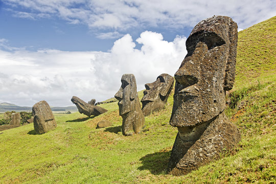 Rapa Nui National Park on Easter Island