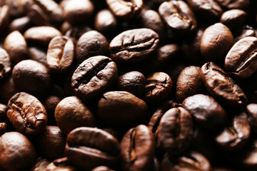 Coffee beans, close-up