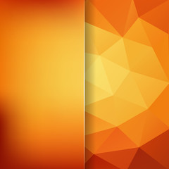 abstract background consisting of triangles and matt glass