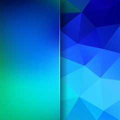 Obraz premium abstract background consisting of triangles and matt glass