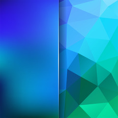 Fototapeta premium abstract background consisting of triangles and matt glass