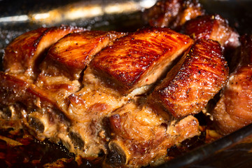 Grilled ribs