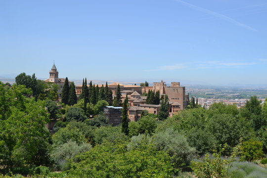 Alhambra view, Granada
