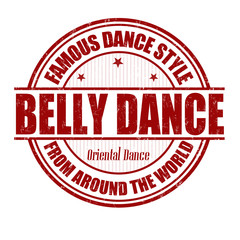 Belly dance stamp