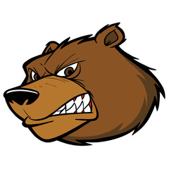 Fototapeta premium Bear Team Mascot