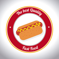 Food and restaurant design, vector illustration.