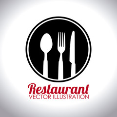 Food and restaurant design, vector illustration.
