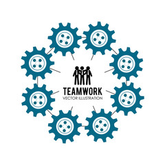 Teamwork design,vector illustration.